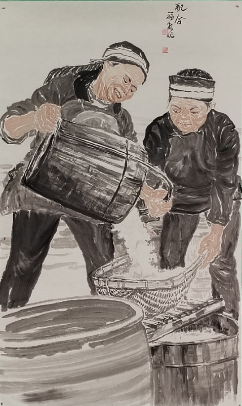 赣州南康区书画家协会-中美协刘福林作品欣赏