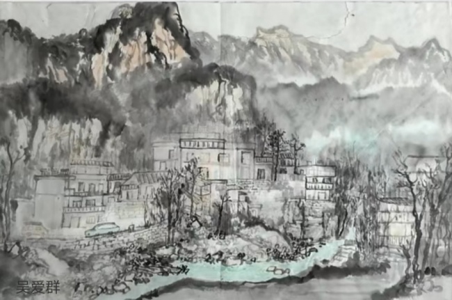 中国水墨巨匠艺术研究院院长吴爱群