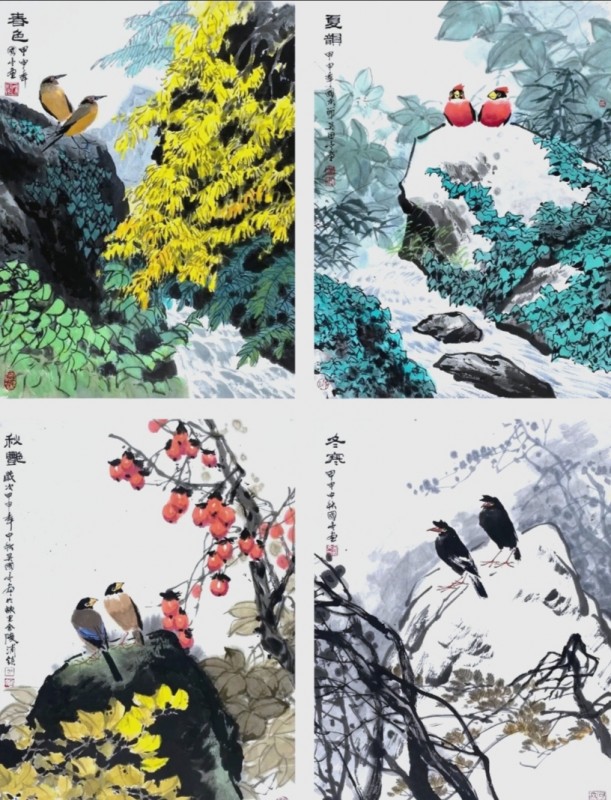 赣州市南康区书画家协会-中美协吴国亭作品欣赏