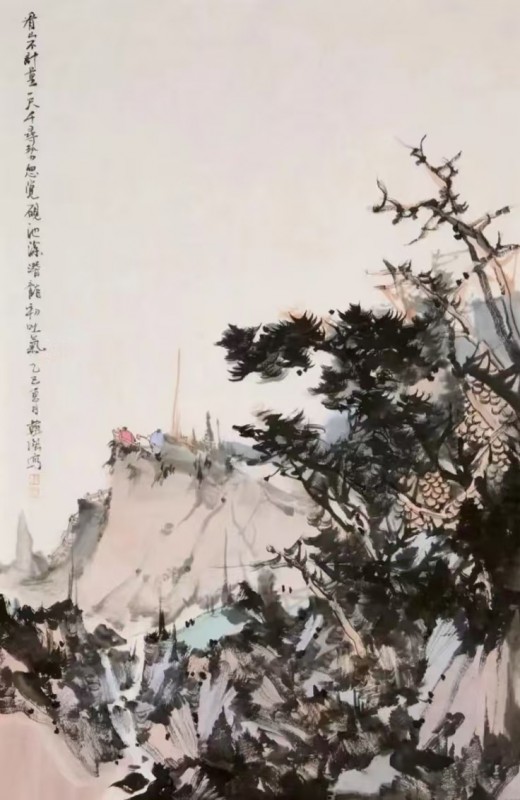 赣州南康区书画家协会-中美协韩强作品欣赏